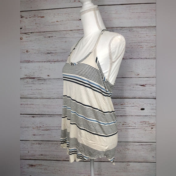 Chaser Ruffle T-Back Tank Top - Picture 7 of 7